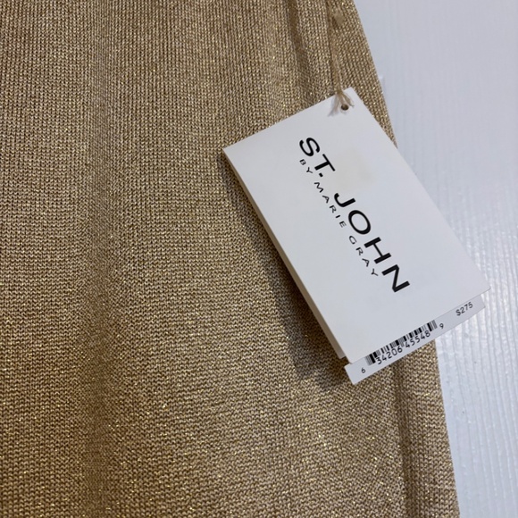 St. John by Marie Gray Vintage Gold Skit Skirt - Picture 3 of 4